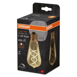 Spuldze Osram Deco LED, E27, balta krās., E27, 4 W, 300 lm