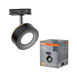 Spotlampa sliežu sistēmai 4.8w 830 melna