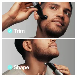 Plaukų kirpimo mašinėlė Braun Series X XT5100, ni-mh, sidabro sp.-juoda sp.