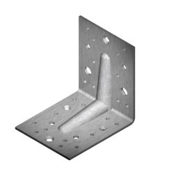 Leņķis stūra pastipr. 105x105x90x3 zn