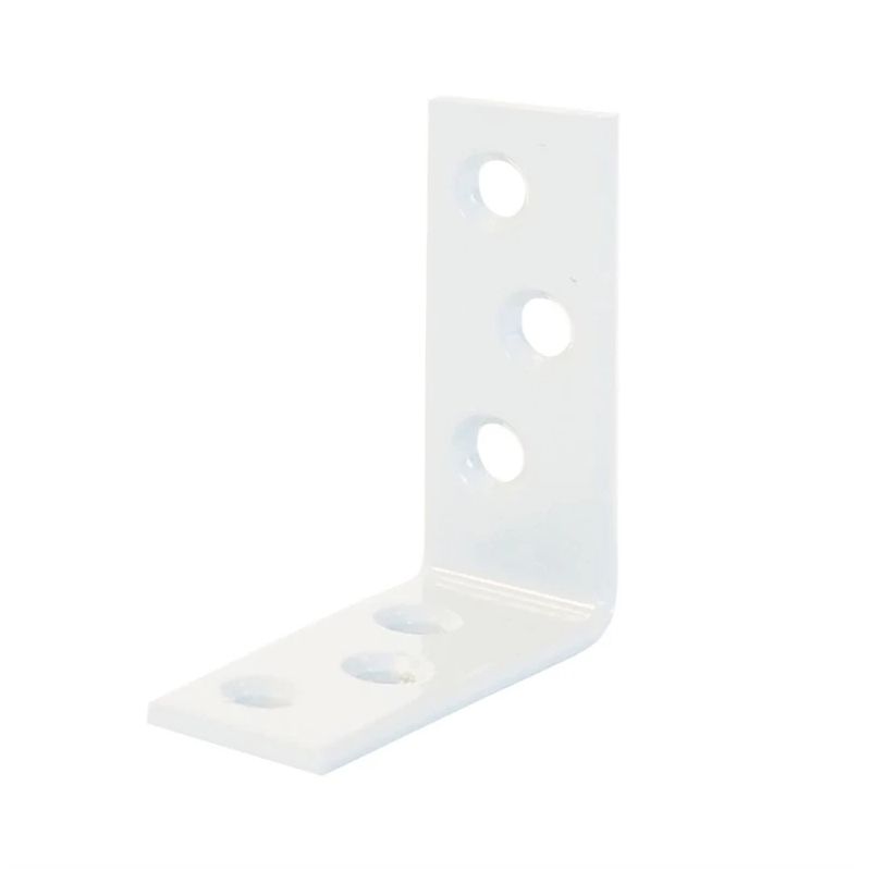 Stūra lenki 40x40x15x2,0 balts