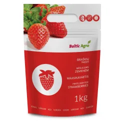 Mēslojums zemenēm Baltic Agro, granulēts, 1 kg
