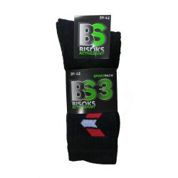 Zeķes vīr. bisoks 11011k sporta 3 pāri