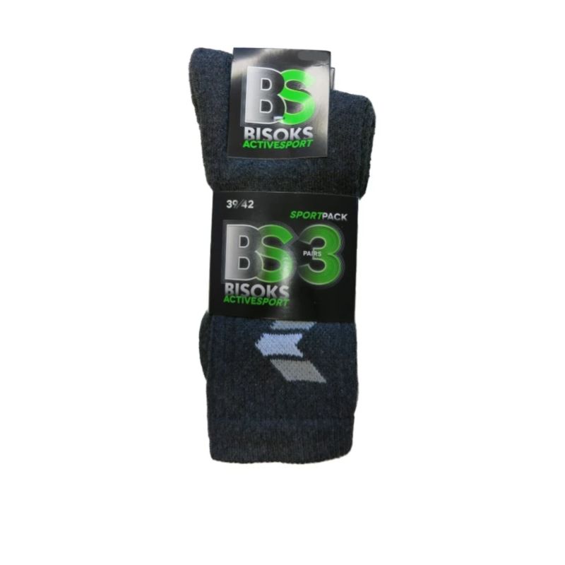Zeķes vīr. bisoks 11011k sporta 3 pāri