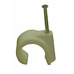 Kabeļu turētājs Baltplast, 18 - 22 mm, balta krās., 10 gab.