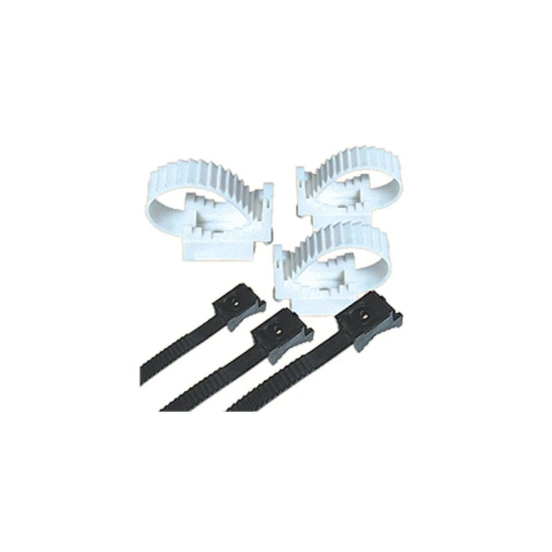 Skavas kabeļu 18-22mm, balts - 10gab.