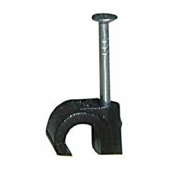 Skavas kabeļu 4-6mm, melns - 25gab.