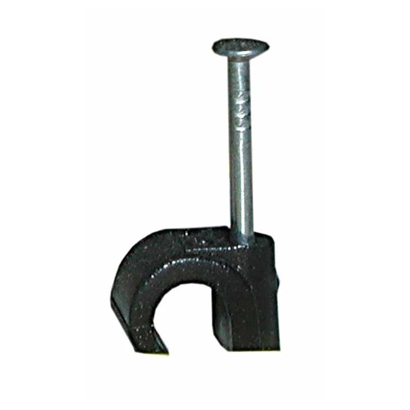 Skavas kabeļu 4-6mm, melns - 25gab.