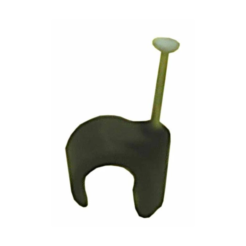 Skavas kabeļu 7-10mm, melns - 25gab.