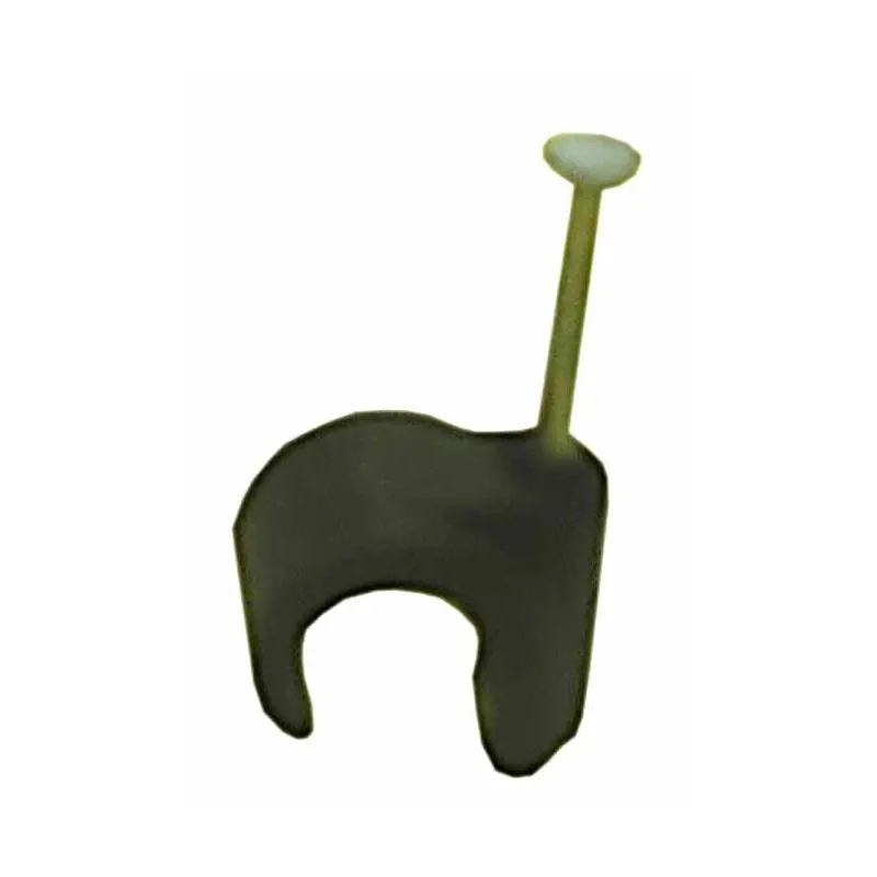 Kabeļu turētājs Baltplast, 7 - 10 mm, melna krās., 25 gab.