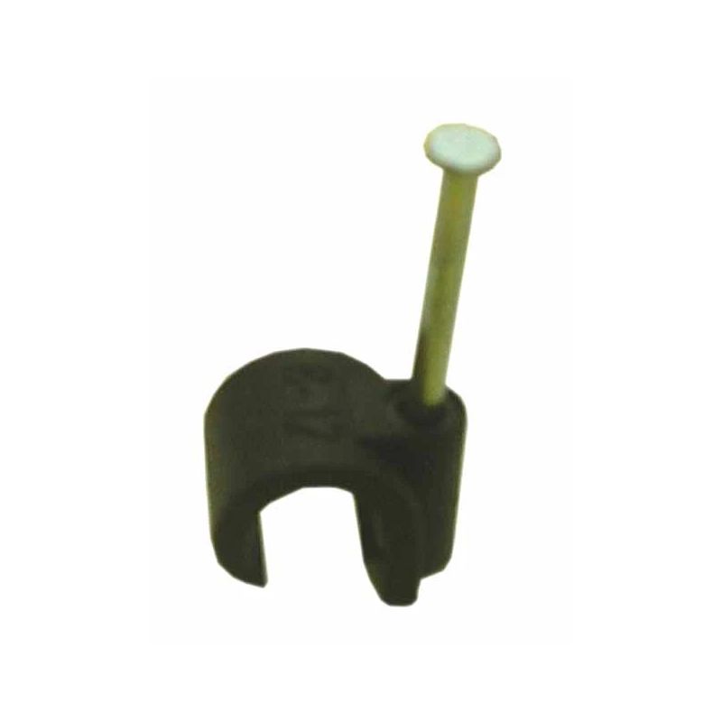 Skavas kabeļu 8-12mm, melns - 25gab.