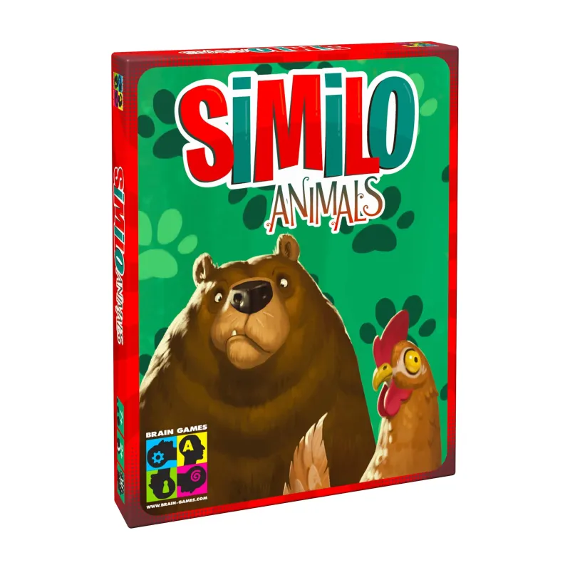Kāršu spēle Brain Games Similo Animals, LT LV EE RUS