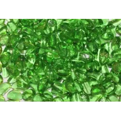 Dekoratyviniai akmenys, 10-20mm, žalia sp., 1.5 kg