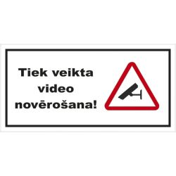Norāde tiek veikta video novēr.100x200