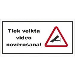 Norāde tiek veikta video novēr.100x200