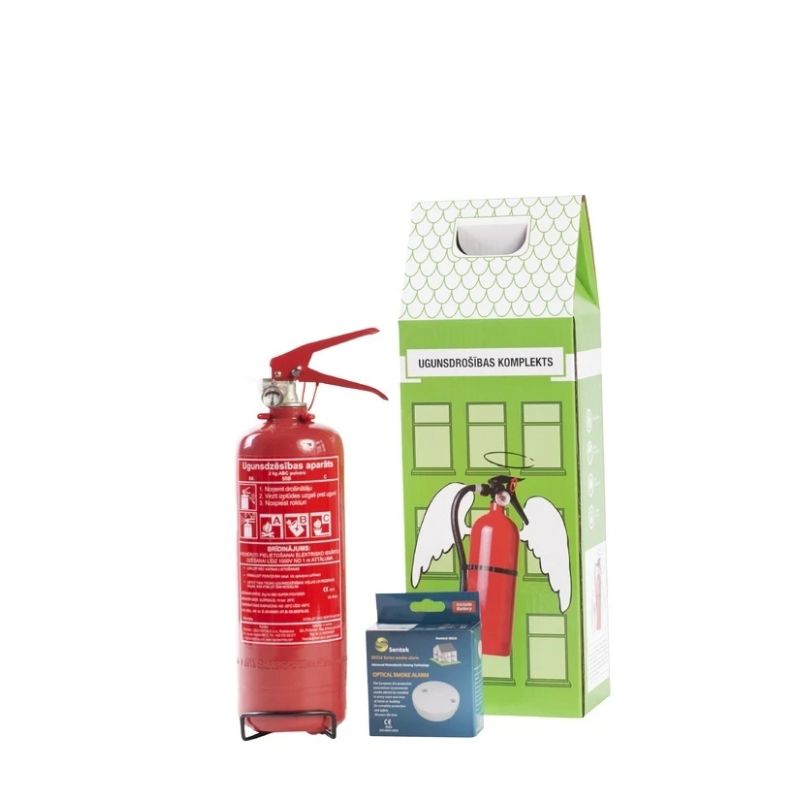 Ugunsdzēsības komplekts mājai