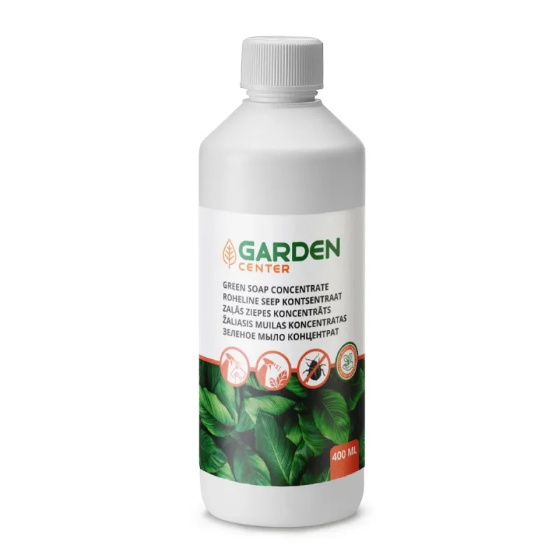 Zaļās ziepes Garden Center CONCENTRATE, 0.4 l