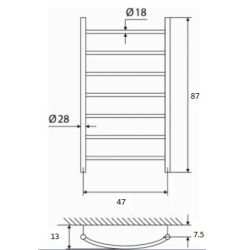 Žāvētājs dvieļu ev747kl