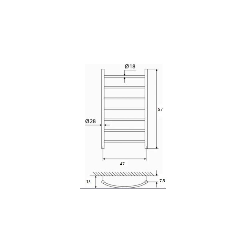 Žāvētājs dvieļu ev747kl