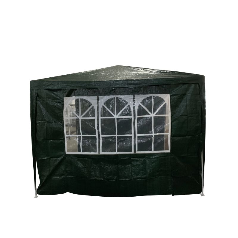 Varikatuse sein 10293-G, 195 cm, roheline v.