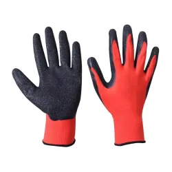 Cimdi adīti ar lateksu m c22crlb melni