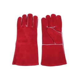 Metinātāja cimdi no šķeltas ādas w2112r