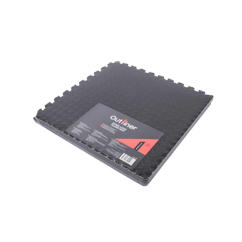 Trenažööri alusmatt Outliner IR97531, 62 cm x 62 cm x 1.2 cm, 4 tk