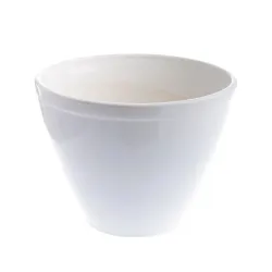 Цветочный горшок Agava 10010003, керамика, белый цв.