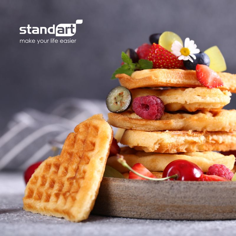 Vafeļu panna Standart ZM-511B, 1200 W