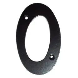 Numurs 0 gb-2531_0 105x65mm melns
