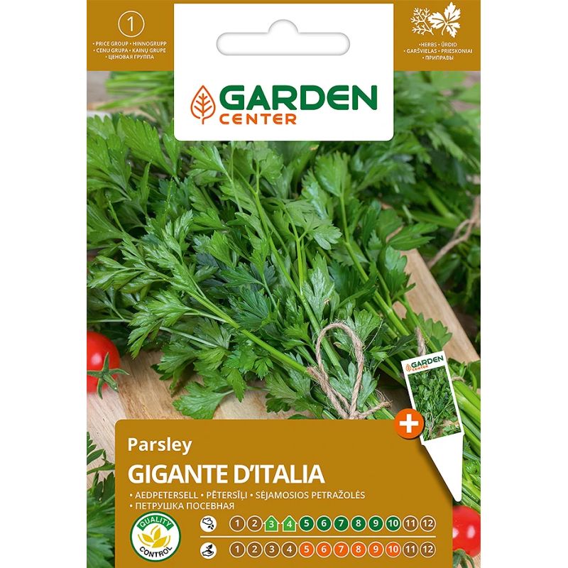 Sēklas pētersīliļi gigante ditalia 1g