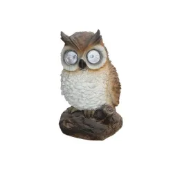 Dekorācija pūce uz zara 12x12x20cm