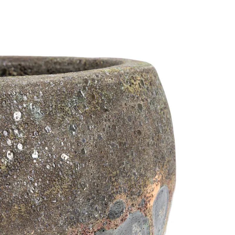 Puķu pods Domoletti GO.0853.033, keramika-māls, zila krās.