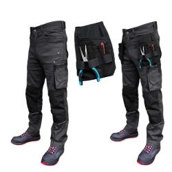 Bikses stretch tumši pelēkas 56 pesso