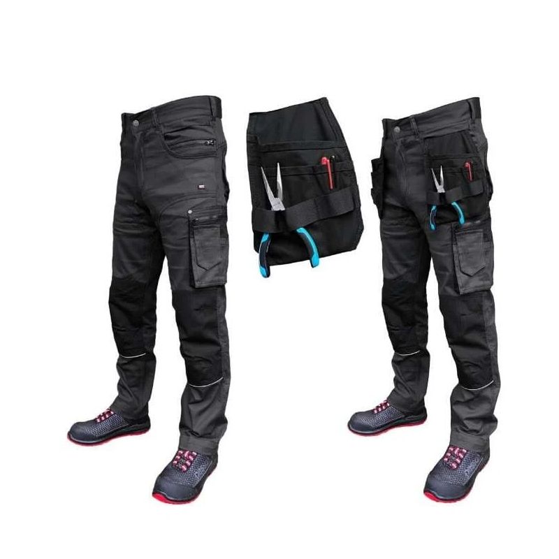 Bikses stretch tumši pelēkas 56 pesso