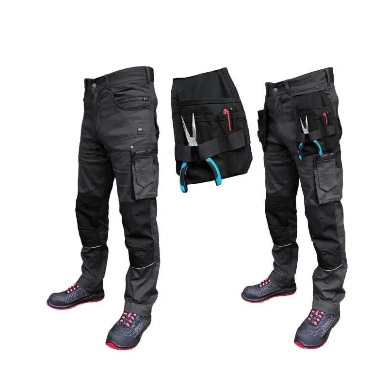 Bikses vīriešu-universāls Pesso Stretch, pelēka krās., C56 izmērs