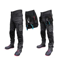 Bikses stretch tumši pelēkas 60 pesso