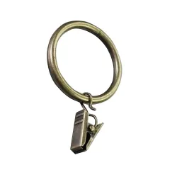 Карнизные кольца Domoletti, DIA 16 мм, золотой цв., 10 шт.