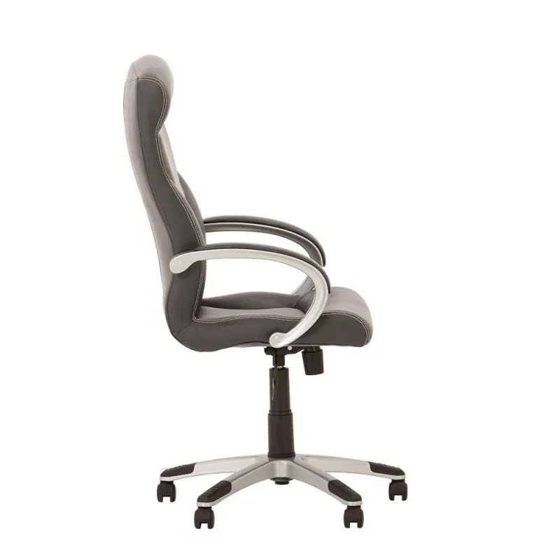 Darba krēsls Nowy Styl Riga Comfort Eco-70, 52.5 x 49 x 126 cm, pelēka krās.