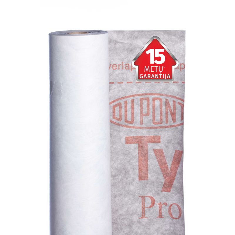 Difūzijas membr tyvek pro+tape 1,5m 75m2
