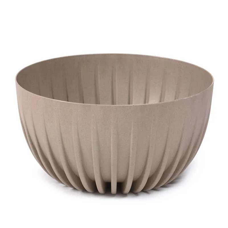 Puķu pods Lamela Mira 934-85, plastmasa, gaiši brūna