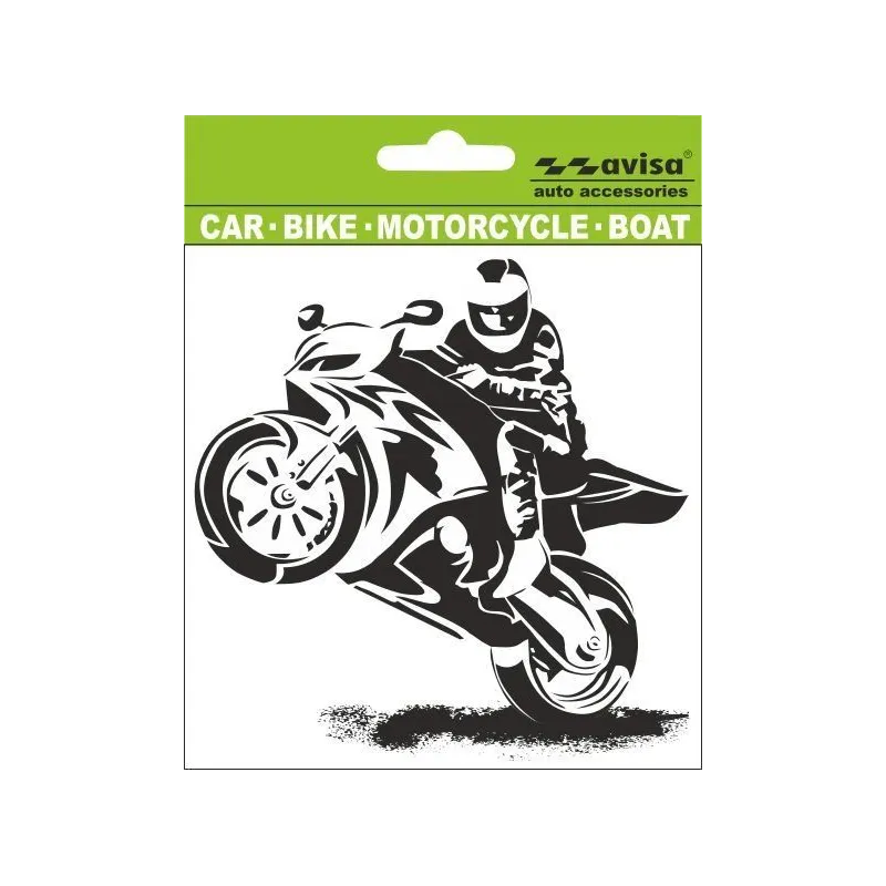 Auto uzlīme Avisa, 12 cm x 13 cm