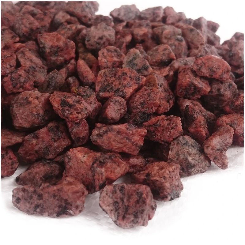 Akmeņi dekoratīvie bordo 8-16mm 20kg