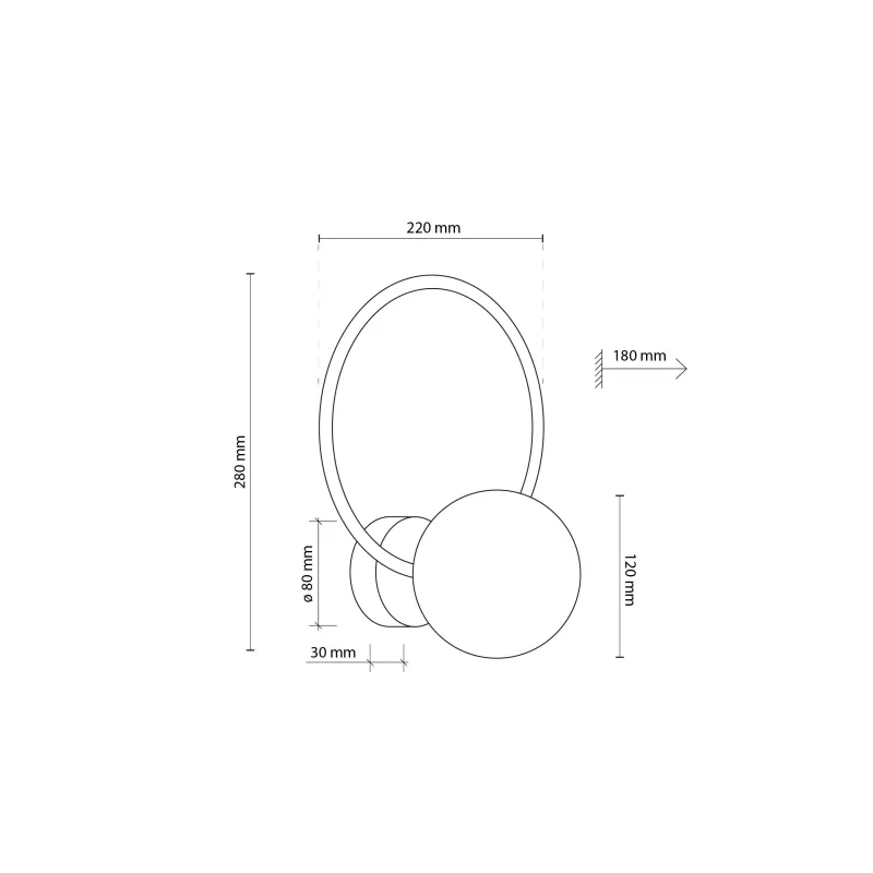 Šviestuvas sieninis TK Lighting Anabelle 5256, G9 x 8 W