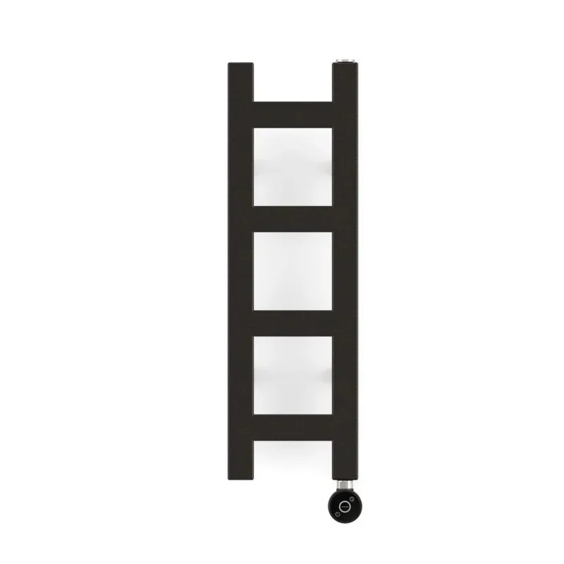 Elektriskais dvieļu žāvētāja stienis Terma Easy, heban krās., 20 cm x 64 cm, 120 W