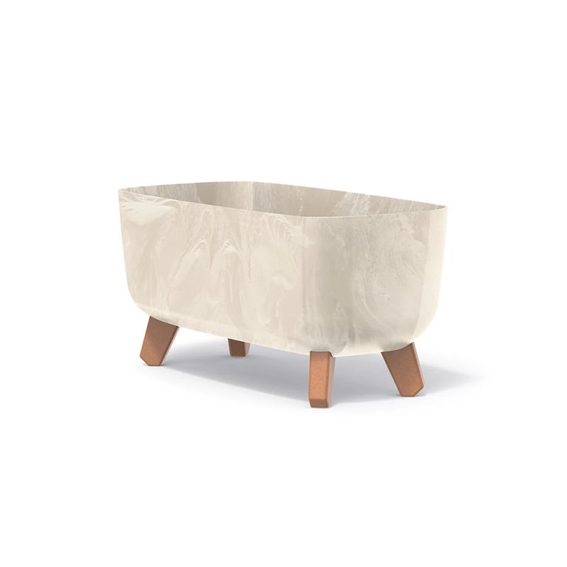 Puķupods gracia case beton effect dgcl40