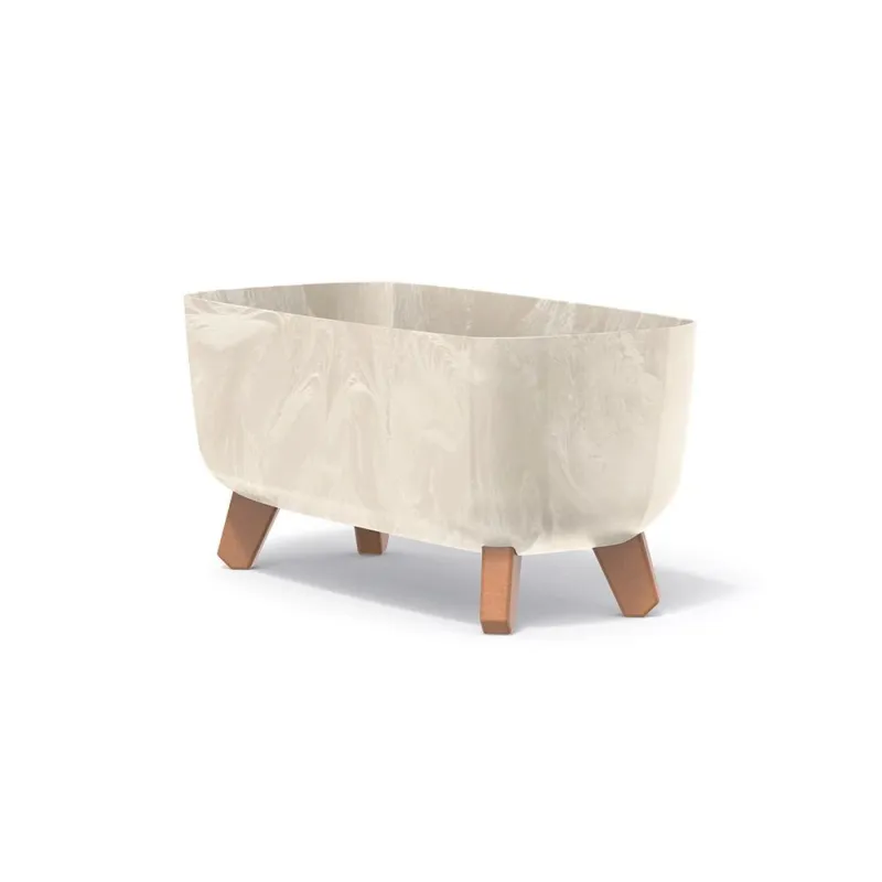 Puķu pods Prosperplast Gracia DGCL400E-CY700, plastmasa, 39 cm x 19.5 cm, bēša