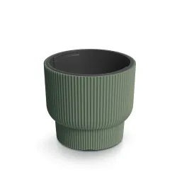 Puķu pods Prosperplast Milly DBMLR300-2411U, plastmasa, zaļa