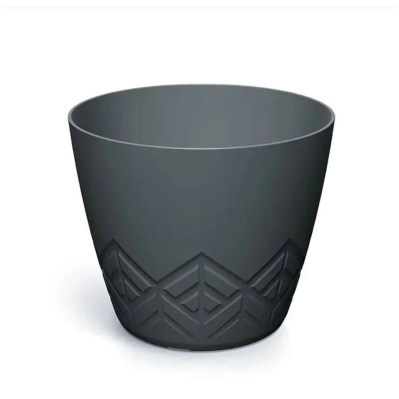 Puķu pods Prosperplast ARECO DARE200-446U, plastmasa, pelēka