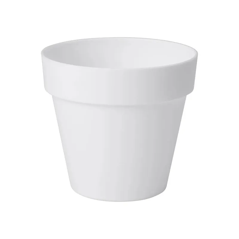 Puķu pods Form Plastic Ibiza Soft Mat 4150, plastmasa, balta krās.